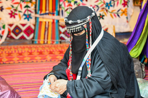 Saudis Glam in Traditional Customs to Celebrate Founding Day