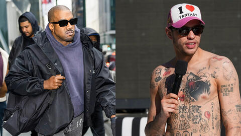 Pictures: Pete Davidson Tells Kanye West to 'Grow The f*** Up' in Leaked Text Messages