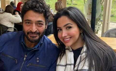 بالصور: حميد الشاعري يحتفل بخطوبة ابنته