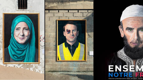 Marine Le Pen in Hijab, Macron Subjected to Police Violence! What's Happening in France?