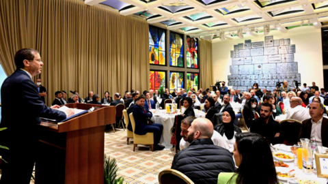 Israeli President Hosts a Ramadan Iftar As Army Kills Three Palestinians 