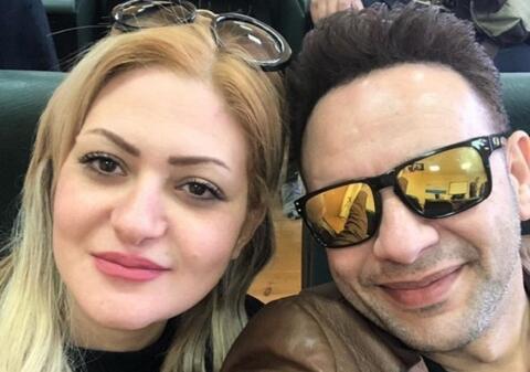 هكذا احتفل مصطفى قمر بعيد ميلاد زوجته