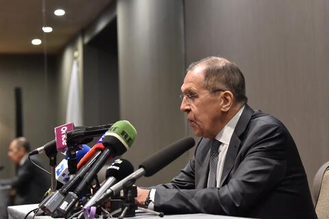 Russia's Lavrov Hold Talks With Saudi Counterpart in Riyadh