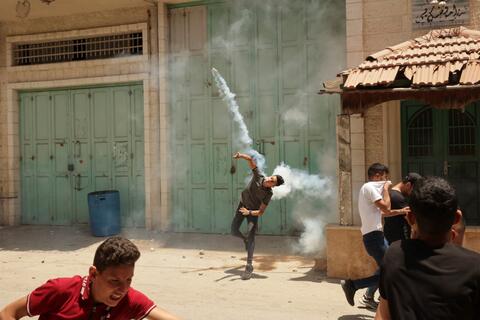 Israeli Forces Kill Palestinian in The Occupied West Bank (AFP)