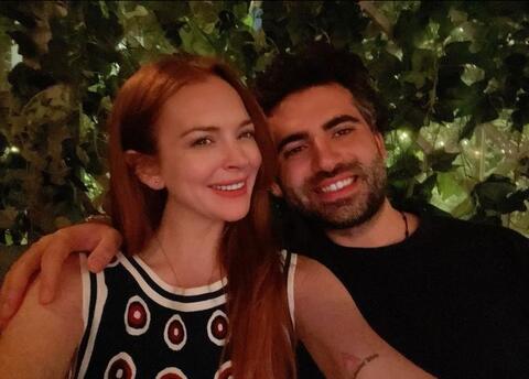 Lindsay Lohan celebrates anniversary with Arab husband