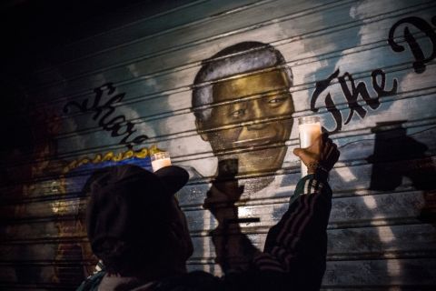 The World Marks Nelson Mandela 