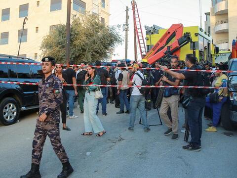 Jordan: Rescue Teams Pull out Baby Girl From Jabal Luweibdeh's Collapse