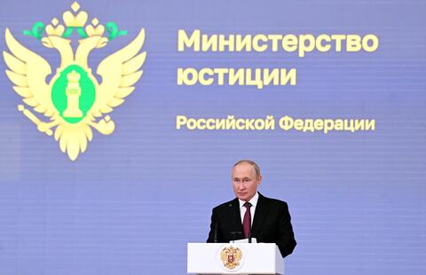 Putin Holds Televised Address on Four-Cities Referendum in Ukraine 