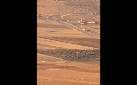 إصابة مستوطن بإطلاق نار على حافلة شرق نابلس