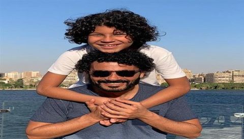 هكذا احتفل خالد النبوي بعيد ميلاد ابنه زياد