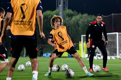 تشكيلة تونس المتوقعة أمام الدنمارك اليوم في كأس العالم 2022
