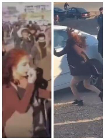 فيديو صادم: عشرات الشبان في السليمانية يتحرشون ويعتدون على شابة عراقية