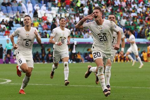 تشكيلة صربيا المحتملة أمام سويسرا اليوم في كأس العالم 2022