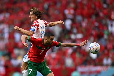 توقيت مباراة المغرب ضد كرواتيا على برونزية كأس العالم 2022 وقائمة القنوات الناقلة