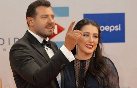 هكذا احتفلت كندة علوش بعيد ميلاد زوجها عمرو يوسف
