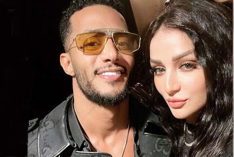 بالفيديو: هكذا احتفل محمد رمضان و زوجته بعيد الحب 