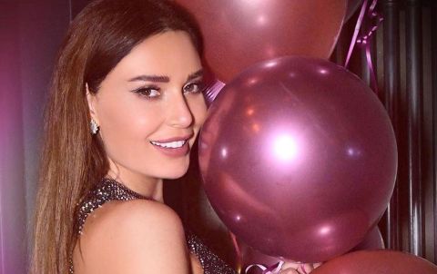  سيرين عبد النور تحتفل بعيد ميلادها في إيطاليا