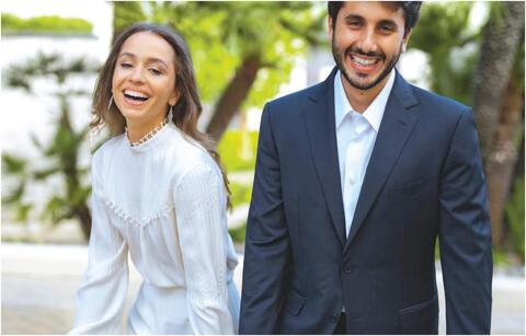 الملكة رانيا تمنح ابنتها الأميرة إيمان تاجها الماسي بمناسبة عقد قرانها