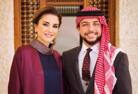 الملكة رانيا تشارك تجهيزات حفل حناء كنتها الآنسة رجوة