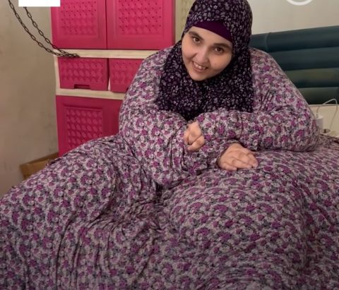 وفاة ناديا عفانه أضخم أردنية تزن نصف طن