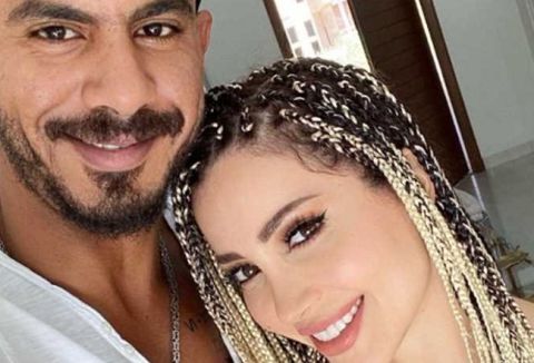 نسرين طافش و زوجها و جلسة تصوير رومانسية بعد أشهر من الانفصال