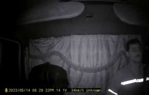 فيديو صادم يرصد حادث الشاحنة المروع في نفق الصناعة بالعقبة