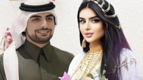 قبل زفافها من الشيخ مانع.. الشيخة مهرة تستعرض خاتم زواجها الألماسي