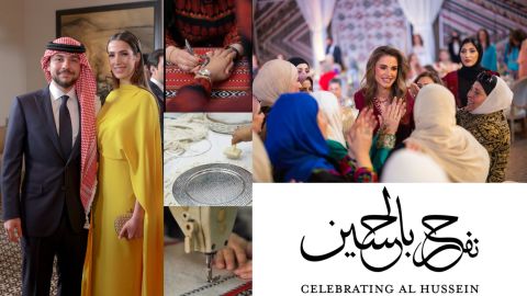 الملكة رانيا تشارك تجهيزات حفل حناء كنتها الآنسة رجوة