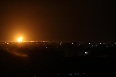 قصف اسرائيلي على غزة ودائرة رد المقاومة تتسع