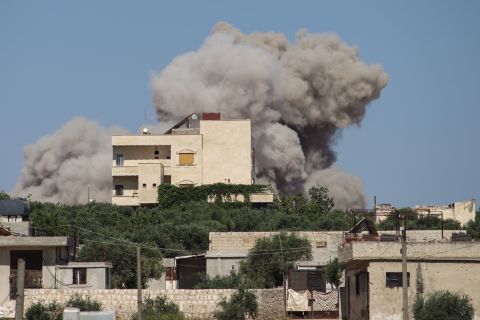مجزرة جديدة للطيران الروسي في شمال غرب سوريا