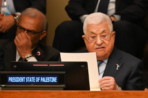 Mahmoud Abbas arrives in Chinese capital Beijing