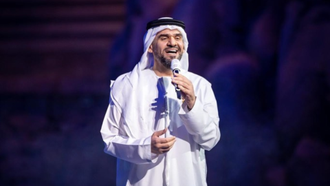 حسين الجسمي يغني باللهجة الأردنية في حفل 