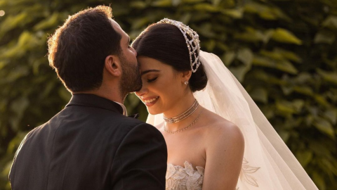 ماريتا الحلاني تنشر أول صور من شهر عسلها.. رومانسية في المالديف