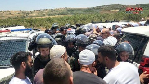 اشتباكات بين الدروز والقوات الاسرائيلية في الجولان