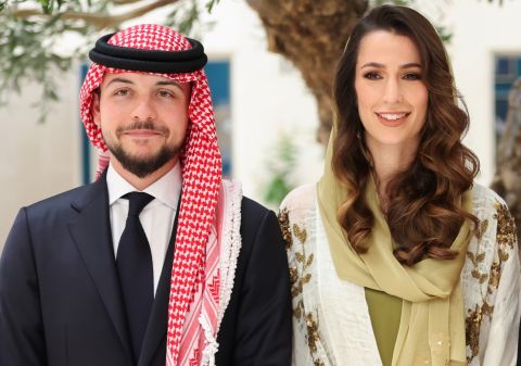 شاهد أول نشاط لولي عهد الأردن بعد زفافه