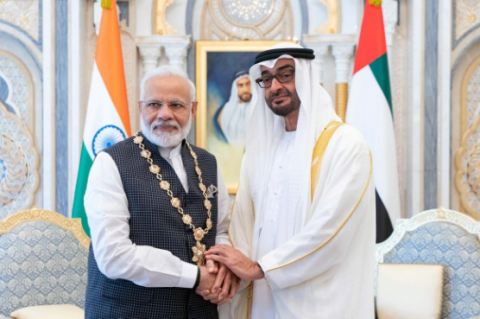  Modi to stopover in Abu Dhabi next Saturday, meets MBZ 
