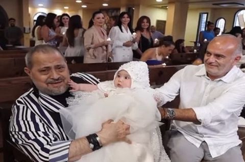 (أميا) تعيد الفرحة الى قلب جورج وسوف بعد حزنه على ابنه