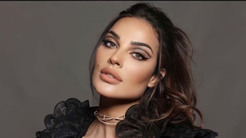الفرحة مضاعفة..نادين نجيم تحتفل بعيد ميلاد خطيبها وابنها