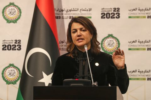 Did Libyan Najla El Mangoush flee to UK?