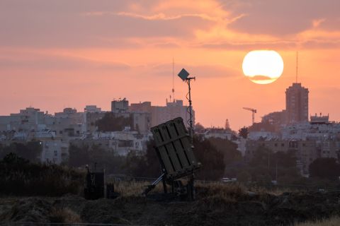 Israel's iron dome intercepts 2nd drone flying from Gaza