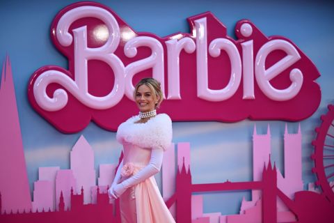 How many plastic surgeries has Margot Robbie done for her role in Barbie?