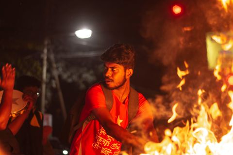 Hindu mob sets Anjuman Masjid ablaze in Haryana, India