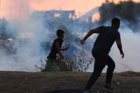 مواجهات جديدة عند حدود غزة ومسيرات اسرائيلية تقصف موقعين لحماس