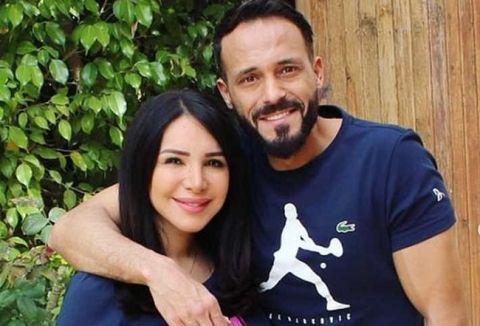 هكذا احتفلت زوجة يوسف الشريف بعيد ميلاده الـ45