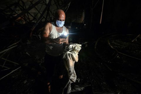 Nineveh wedding hall fire death toll climbs to 100, 150 injured