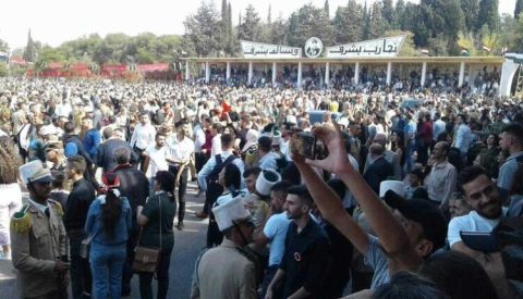 80 قتيلا في الكلية العسكرية: حداد في سورية والجيش يتوعد