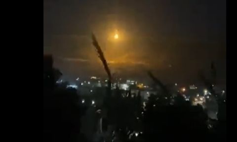 اسرائيل ترد بقصف مدفعي على صواريخ اطلقت من الاراضي السورية