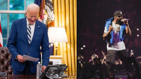 50 Cent is angry, Biden’s tan is the reason