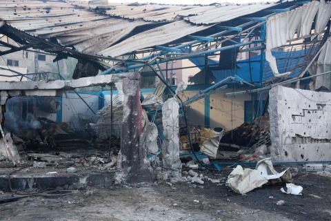 Israeli airstrikes claim 6 lives in UN-run school