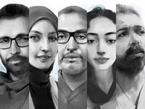 الملكة رانيا تعتمد بدلة باللون الرمادي خلال لقائها عدد من مسؤولي اليونسيف